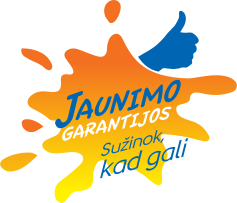 Jaunimo garantijos logo